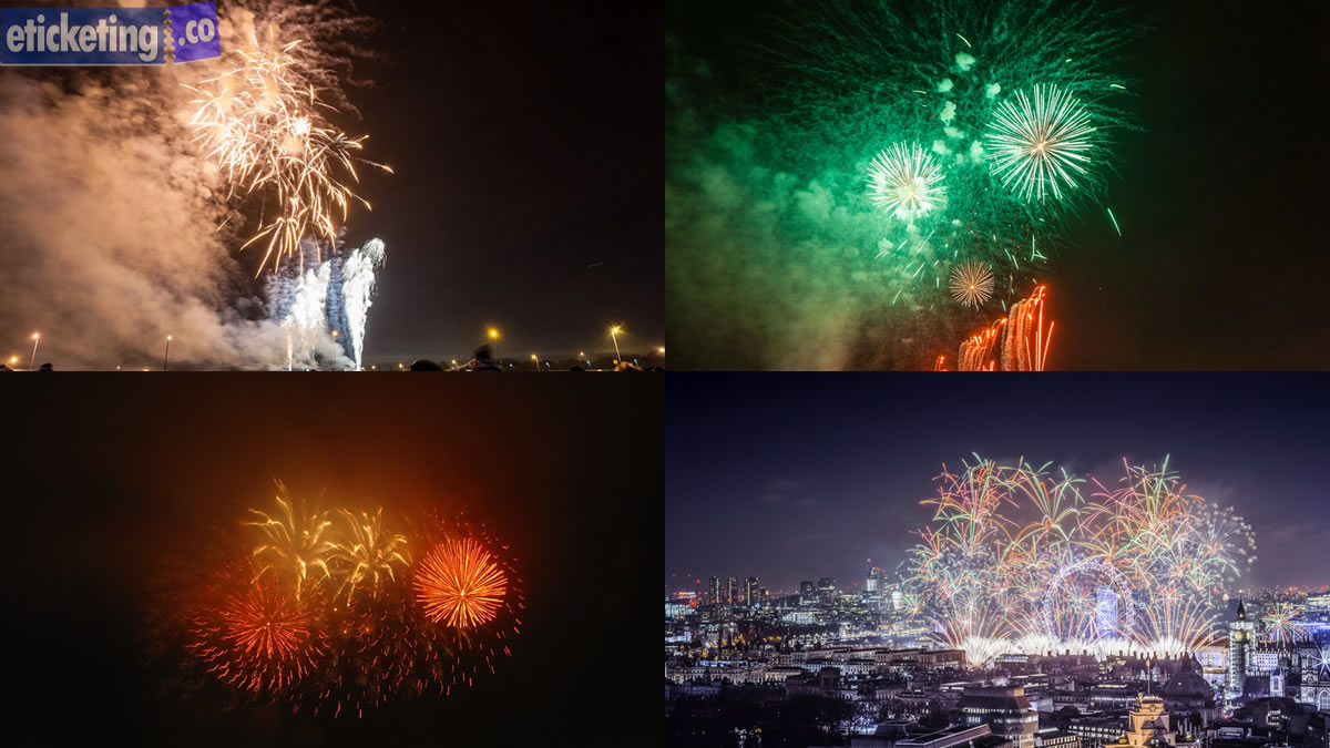 London New Year Fireworks Tickets 2025| London New Year Eve Fireworks Tickets