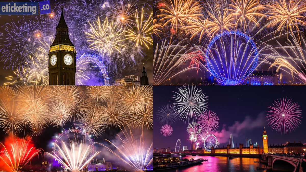 London New Year Fireworks Tickets | London Fireworks Tickets 2025