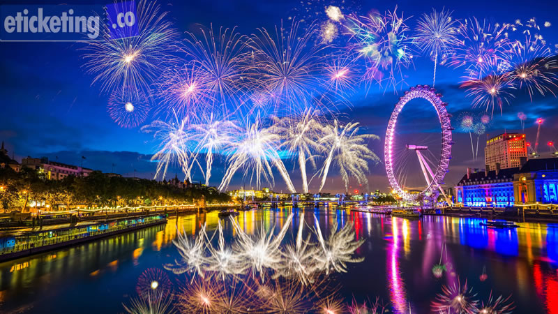 London New Year Fireworks Tickets | London Fireworks Tickets 2025
