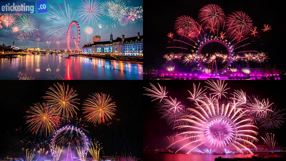 London New Year Fireworks Tickets 2025| London New Year Eve Fireworks Tickets