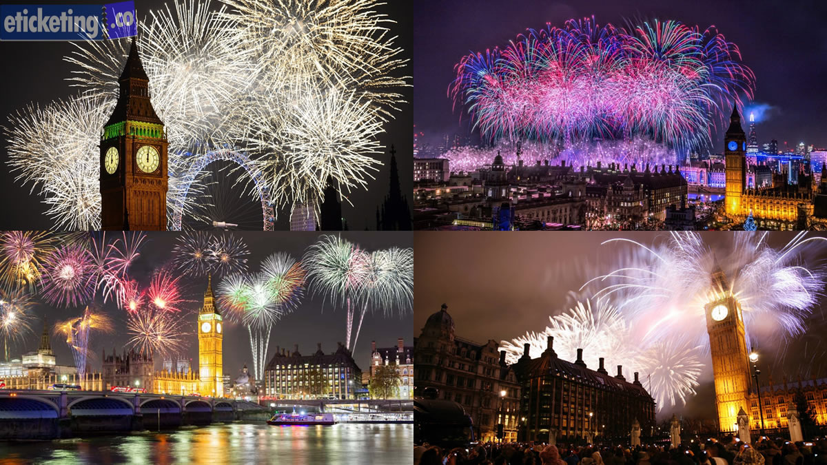 London New Year Fireworks Tickets 2025 | London New Year Eve Fireworks Tickets