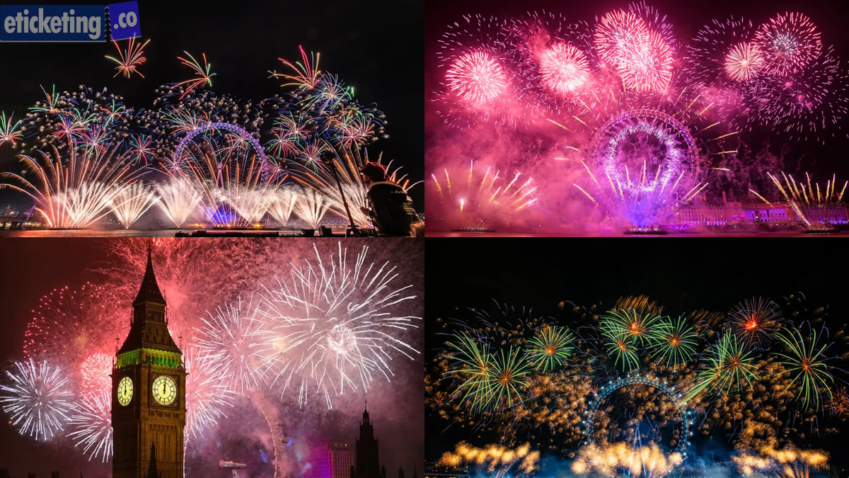 London New Year Fireworks Tickets 2025 | London New Year Eve Fireworks Tickets