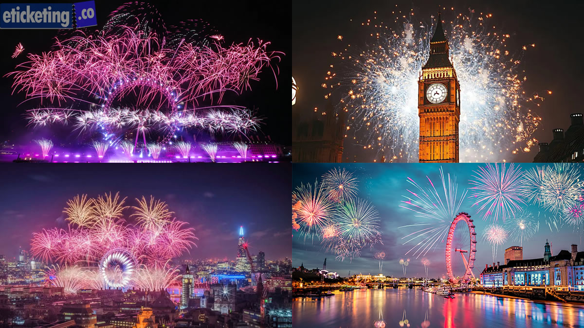 London New Year Fireworks Tickets 2025 | London New Year Eve Fireworks Tickets