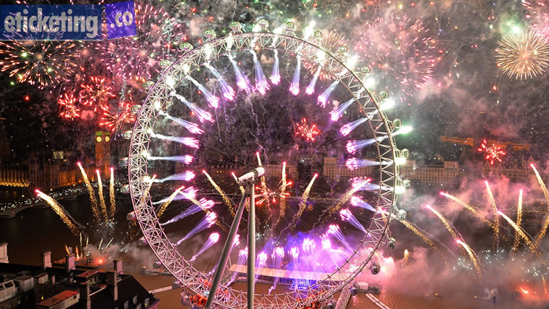 London Fireworks Tickets 2025 | London New Year Fireworks Tickets 2025