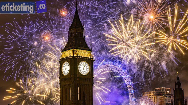 London New Year Fireworks Tickets 2025 | London New Year Eve Fireworks Tickets