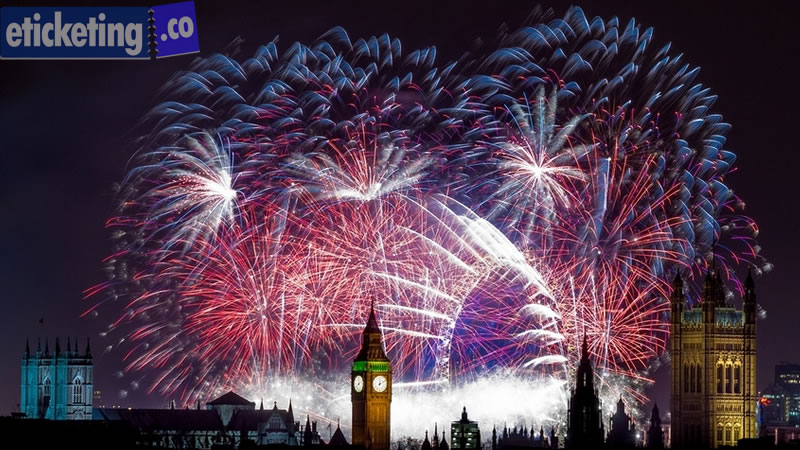 London New Year Fireworks Tickets 2025 | London New Year Eve Fireworks Tickets