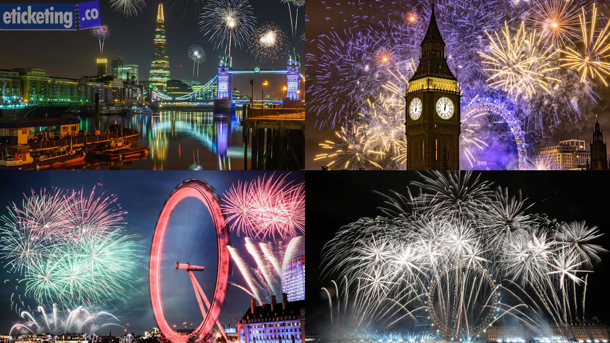 London New Year Eve Fireworks Tickets