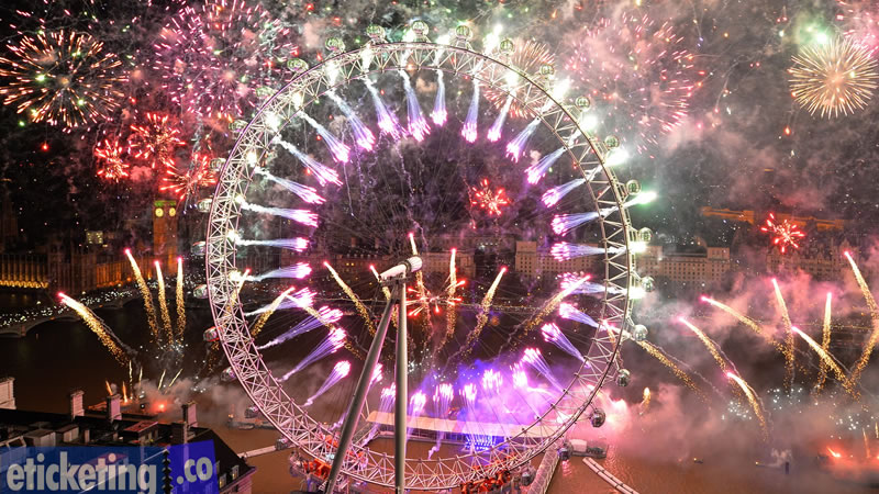 London New Year Fireworks Tickets 2025 | London New Year Eve Fireworks Tickets