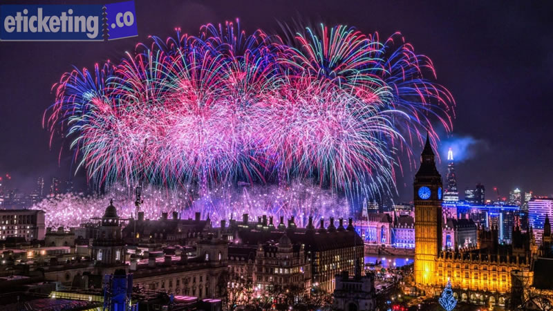 London New Year Fireworks Tickets 2025 | London New Year Eve Fireworks Tickets