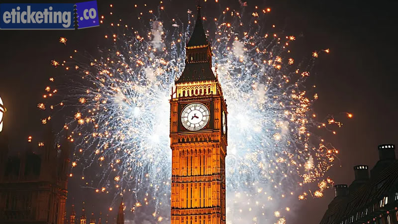 London New Year Fireworks Tickets 2025 | London New Year Eve Fireworks Tickets
