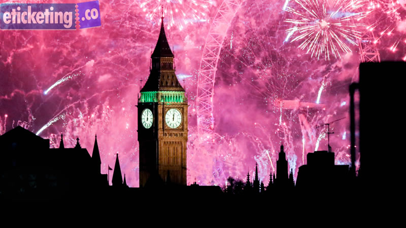 London New Year Fireworks Tickets 2025 | London New Year Eve Fireworks Tickets