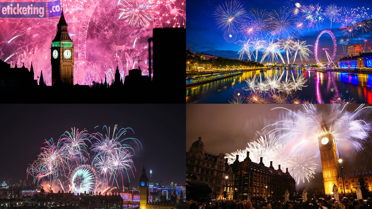 London New Year Fireworks Tickets 2025 | London New Year Eve Fireworks Tickets