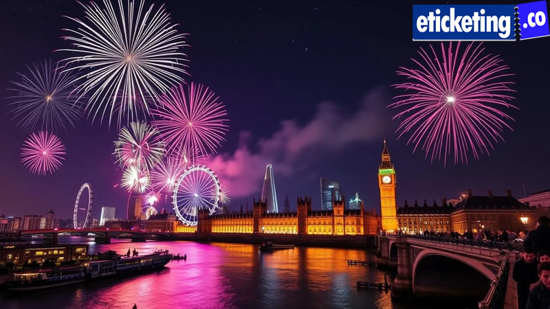 London New Year Eve Fireworks Tickets | London Fireworks Tickets | London New Year Fireworks Tickets