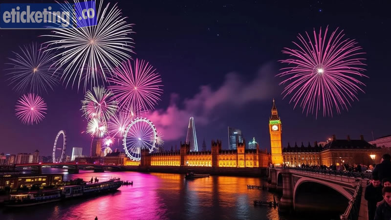London New Year Fireworks Tickets | London Fireworks Tickets 2025