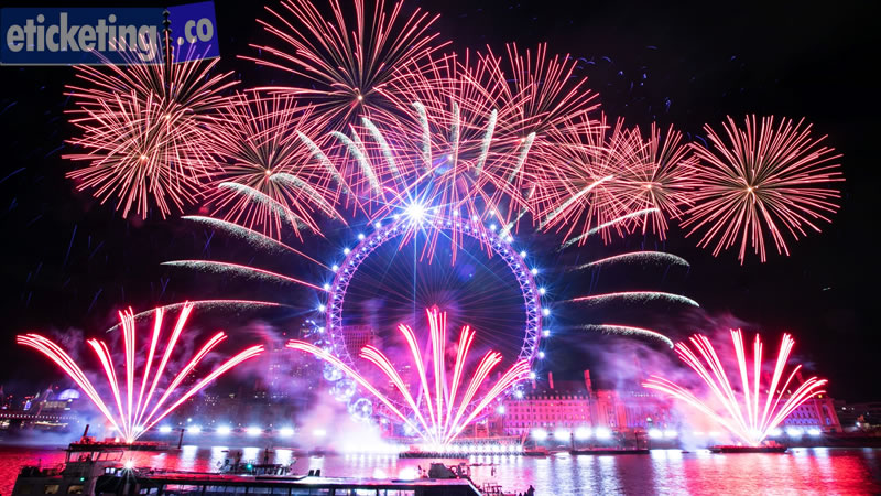 London New Year Fireworks Tickets | London Fireworks Tickets 2025 