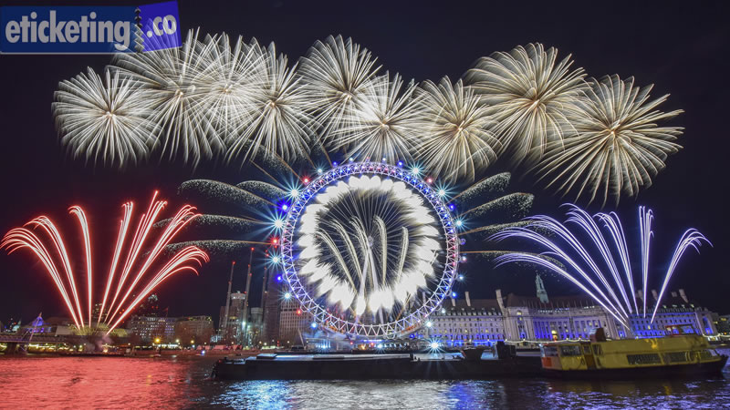 London New Year Fireworks Tickets | London Fireworks Tickets 2025