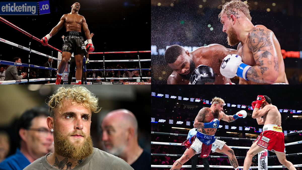 Joshua Vs Paul Tickets | Anthony Joshua Vs Jake Paul Tickets