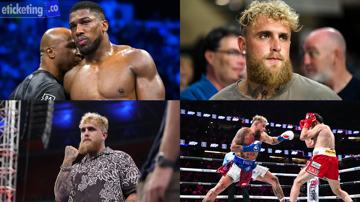 Joshua Vs Paul Tickets | Anthony Joshua Vs Jake Paul Tickets