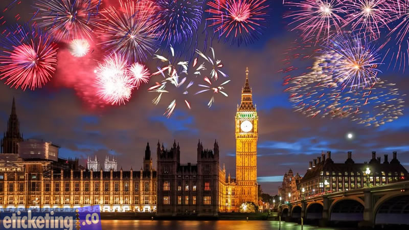 London New Year Fireworks Tickets | London Fireworks Tickets 2025 