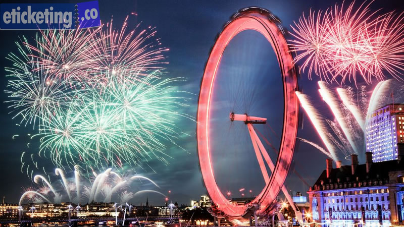 London New Year Fireworks Tickets 2025 | London New Year Eve Fireworks Tickets