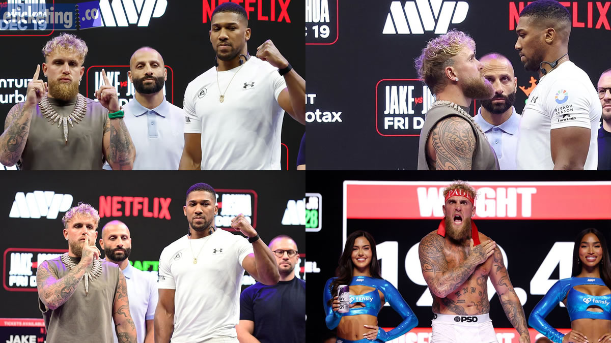 Joshua Vs Paul Tickets | Anthony Joshua Vs Jake Paul Tickets