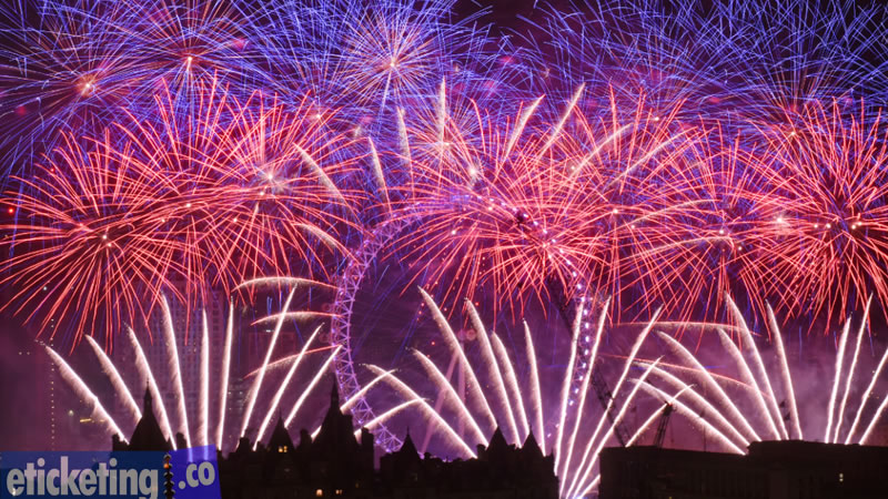 London Fireworks Tickets 2025 | London New Year Fireworks Tickets 2025 