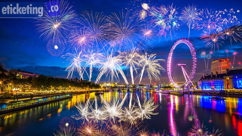 London New Year Fireworks Tickets | London Fireworks Tickets 2025