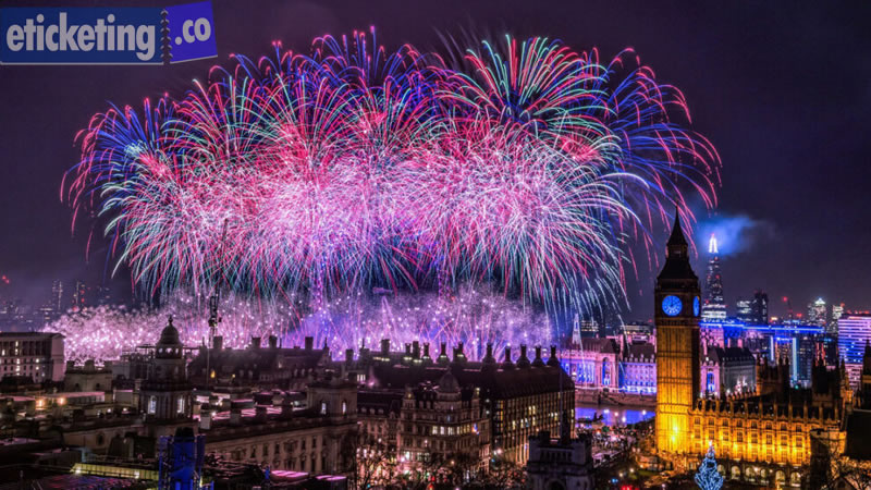 London New Year Fireworks Tickets 2025 | London New Year Eve Fireworks Tickets