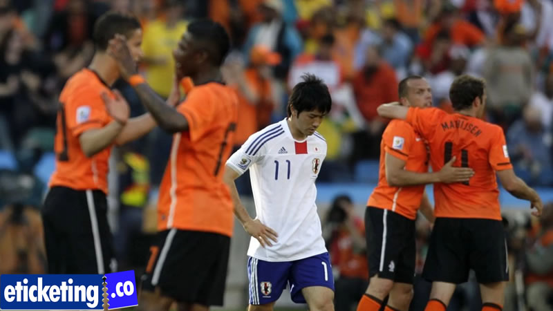 Netherlands vs Japan Tickets | Tunisia vs Japan Tickets