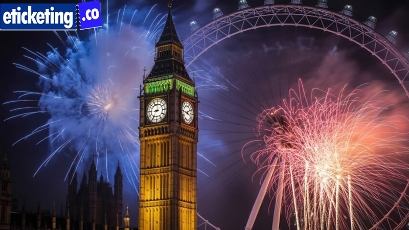 London New Year Eve Fireworks Tickets | London Fireworks Tickets | London New Year Fireworks Tickets