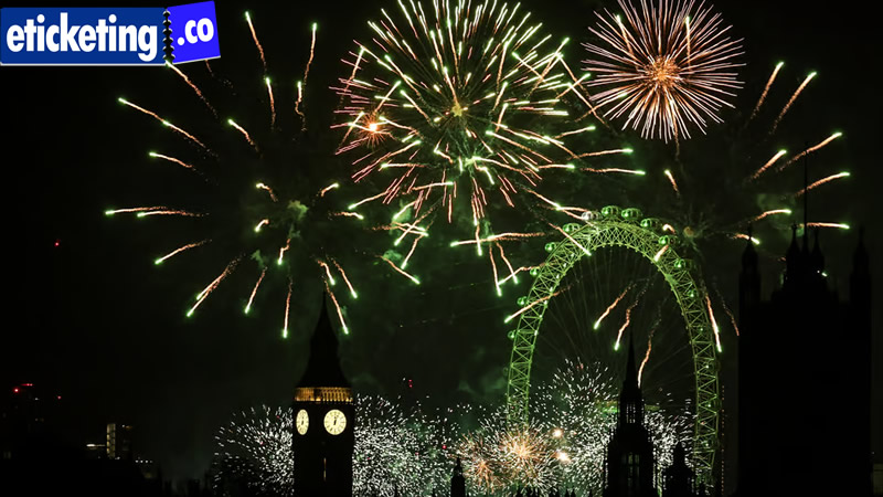 London New Year Eve Fireworks Tickets | London Fireworks Tickets | London New Year Fireworks Tickets