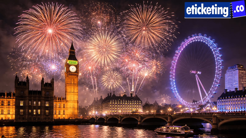 London New Year Eve Fireworks Tickets | London Fireworks Tickets | London New Year Fireworks Tickets