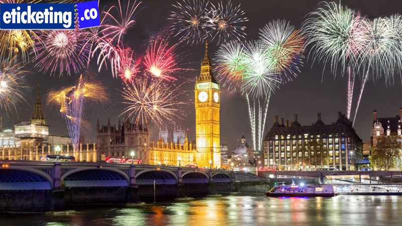 London New Year Eve Fireworks Tickets | London Fireworks Tickets | London New Year Fireworks Tickets