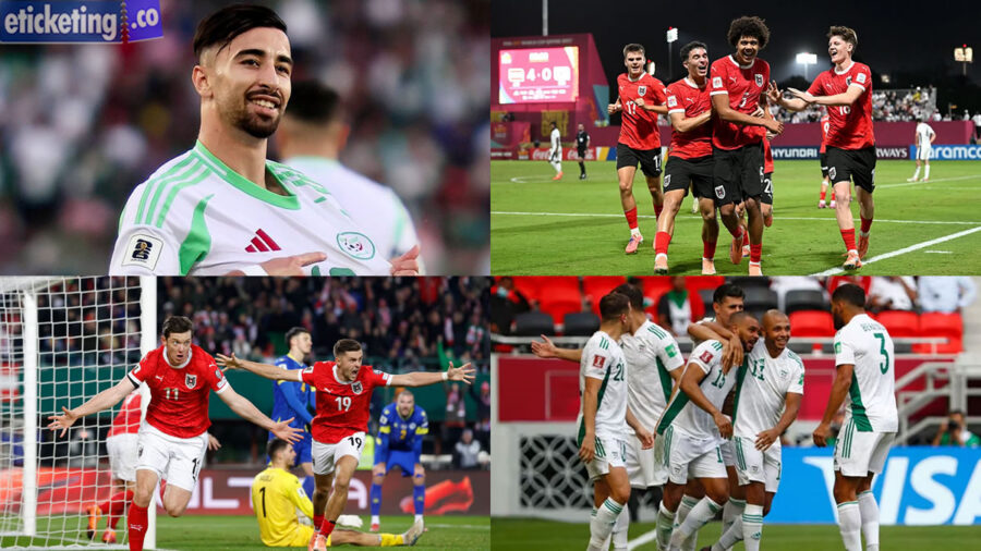 Algeria vs Austria Tickets | Soccer World Cup Tickets | World Cup Tickets | FIFA World Cup Tickets | FIFA 2026 Tickets | Football World Cup Tickets