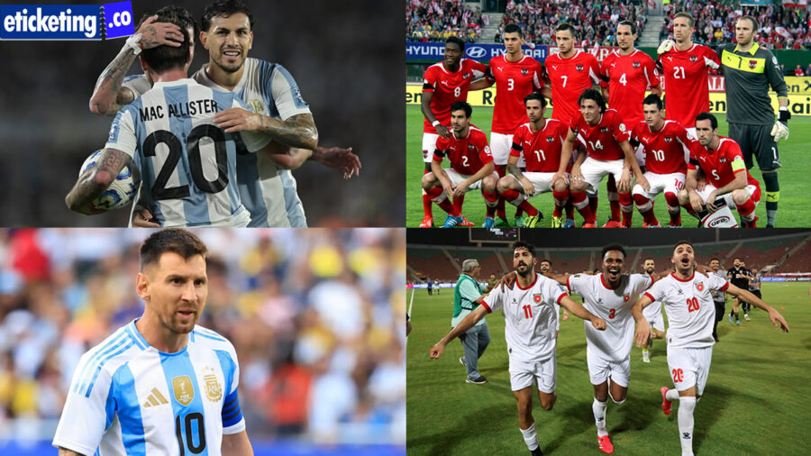 Argentina vs Austria Tickets | Soccer World Cup Tickets | FIFA World Cup Tickets | FIFA World Cup Tickets | FIFA 2026 Tickets | Austria World Cup Tickets