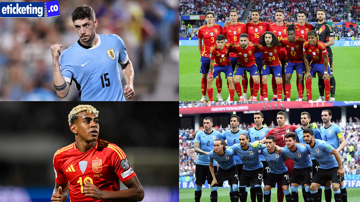 Uruguay vs Spain Tickets | Soccer World Cup Tickets | FIFA World Cup Tickets | FIFA World Cup Tickets | FIFA 2026 Tickets | Spain World Cup Tickets