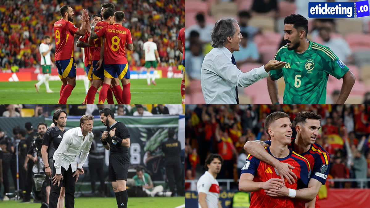 Spain vs Saudi Arabia Tickets| Soccer World Cup Tickets | FIFA World Cup Tickets | FIFA World Cup Tickets | FIFA 2026 Tickets | Spain World Cup Tickets