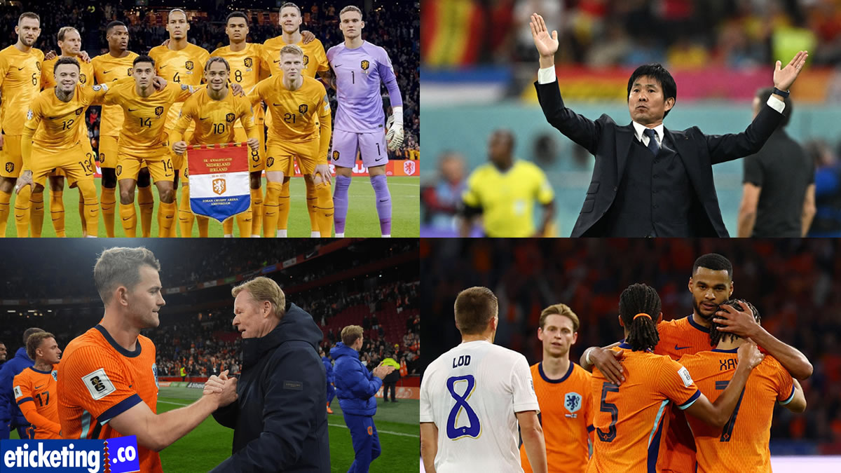 Netherlands vs Japan Tickets| Tunisia vs Netherlands Tickets Tickets | World Cup Tickets