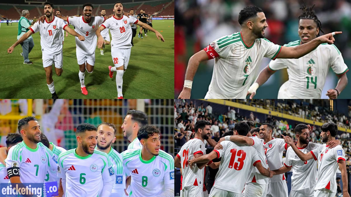 Jordan vs Algeria Tickets| World Cup Tickets | FIFA World Cup Tickets
