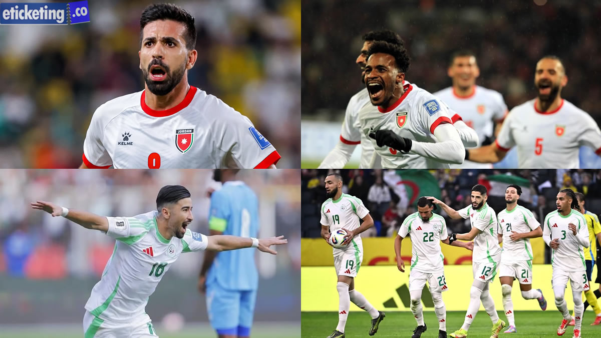 Jordan vs Algeria Tickets | Soccer World Cup Tickets | World Cup Tickets | FIFA World Cup Tickets | FIFA 2026 Tickets