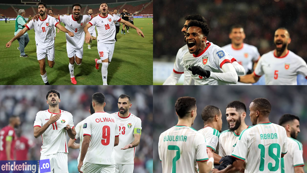 Jordan vs Algeria Tickets | FIFA World Cup 2026 Tickets | FIFA 2026 Tickets | World Cup Tickets | Soccer World Cup Tickets |