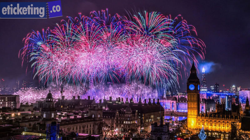 London New Year Fireworks Tickets | London Fireworks Tickets 2025