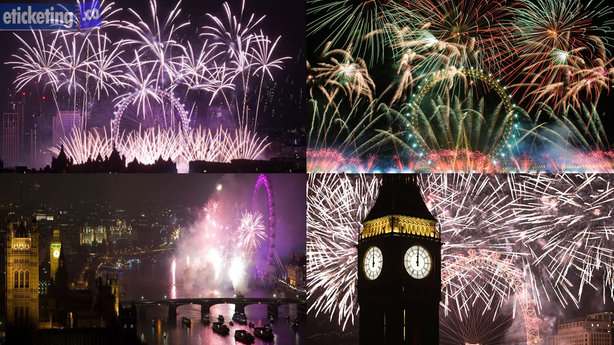 London New Year Fireworks Tickets | London Fireworks Tickets 2025