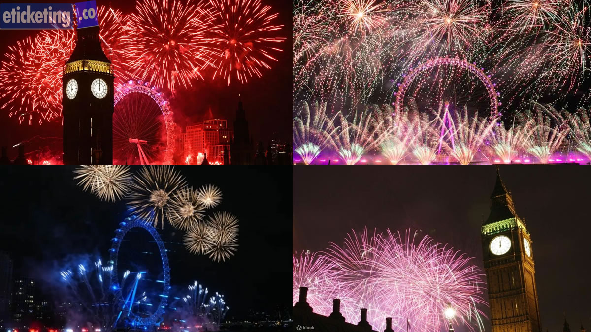 London New Year Fireworks Tickets | London Fireworks Tickets 2025