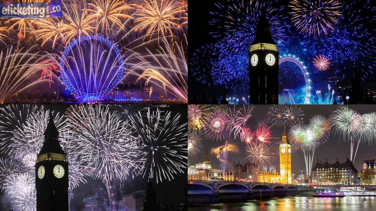 London New Year Fireworks Tickets | London Fireworks Tickets 2025