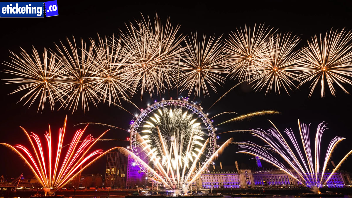 London New Year Eve Fireworks Tickets | London Fireworks Tickets | London New Year Fireworks Tickets