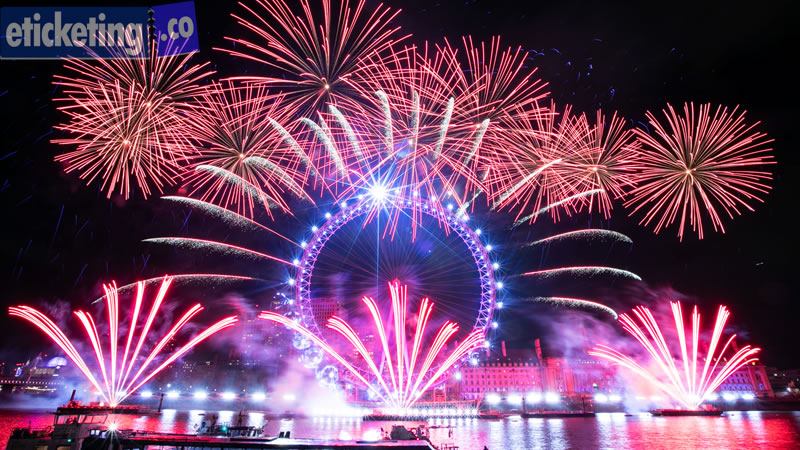 London New Year Fireworks Tickets | London Fireworks Tickets 2025