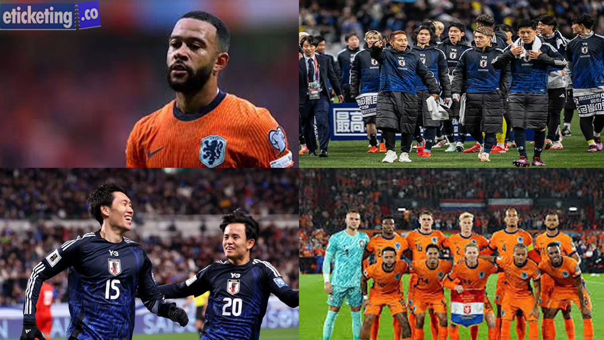 Netherlands vs Japan Tickets| World Cup Tickets | FIFA World Cup Tickets