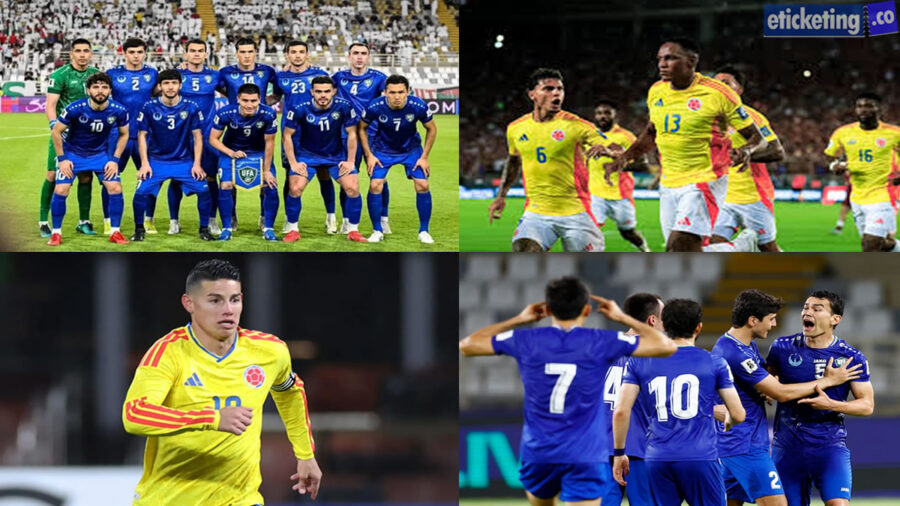 Uzbekistan vs Colombia Tickets| World Cup Tickets | FIFA World Cup Tickets | FIFA 2026 Tickets | Football World Cup Tickets