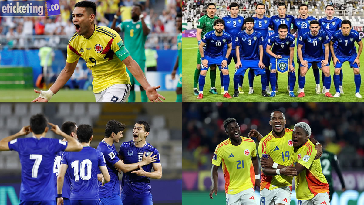 Uzbekistan vs Colombia Tickets | Soccer World Cup Tickets | World Cup Tickets | FIFA World Cup Tickets | FIFA 2026 Tickets | Football World Cup Tickets